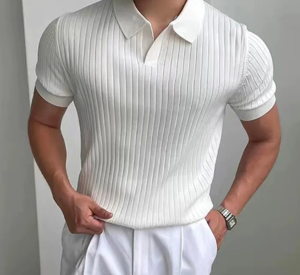 Men's Old Money Polo T Shirt